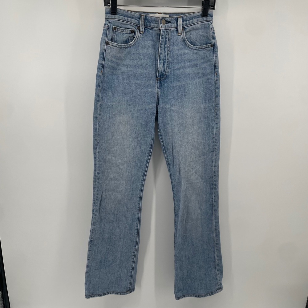 Denim Forum The Bailey High Rise Boot Jeans‎ Womens 26 Blue Light Wash Flare 29L